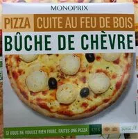 Mängden socker i pizza bûche de chèvre