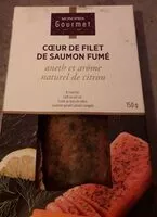 Mängden socker i Coeur de filet de saumon fumé