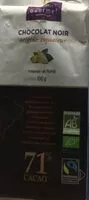 Mängden socker i Chocolat noir 71%
