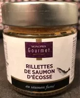 Mängden socker i Rillettes de saumon d'Ecosse