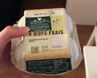 Mängden socker i Oeufs frais