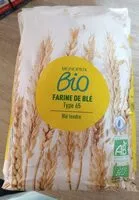 Mängden socker i Farine de blé bio