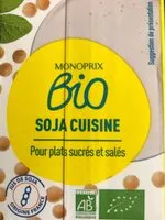 Mängden socker i Soja cuisine
