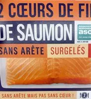 Mängden socker i 2 cœurs de filet de saumon