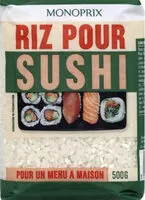 Mängden socker i Riz pour sushi