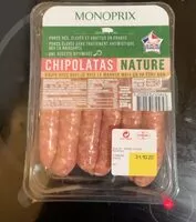 Mängden socker i Chipolatas nature