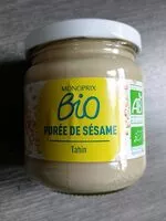 Mängden socker i Purée de Sésame (Tahin)