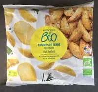 Mängden socker i Quartiers aux herbes pommes de terre bio
