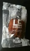Mängden socker i Le cannelé Monoprix