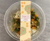 Mängden socker i Salade pois chich chou kal