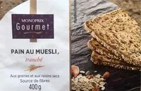 Mängden socker i Pain au muesli