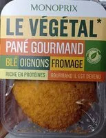 Mängden socker i Pané gourmand blé, oignons, fromage