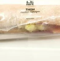 Mängden socker i Le pavé thon crudités estragon