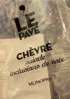 Mängden socker i Le pavé chèvre