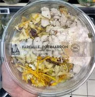 Mängden socker i Farfalle, potimarron