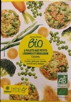 Mängden socker i 6 palets aux petits légumes et boulgour