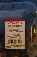 Mängden socker i Myrtille