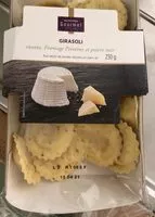 Mängden socker i Girasoli ricotta fromage pecorino et poivre noir