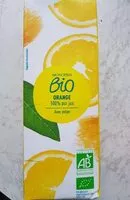 Mängden socker i orange 100% pur jus avec pulpe