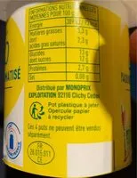 Mängden socker i Yaourt Aromatisé Pêche