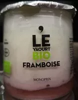 Mängden socker i Le yaourt bio framboise