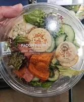 Mängden socker i Salade brunch saumon blini