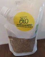 Mängden socker i Graines de lin broyées bio