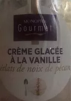 Mängden socker i Creme glacée à la vanille éclats de noix de pécan