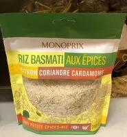Mängden socker i Riz basmati aux epices