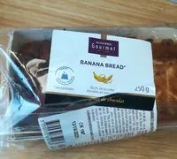 Mängden socker i Banana bread aux pépites de chocolat
