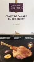 Mängden socker i Confit de canard du Sud-Ouest