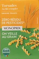 Mängden socker i Torsades au blé complet