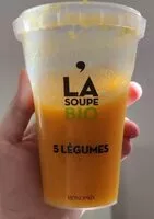 Mängden socker i La Soupe Bio 5 legumes