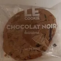 Mängden socker i Le Cookie Chocolat Noir Banane