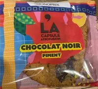 Mängden socker i Cookie chocolat piment