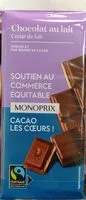 Mängden socker i Chocolat au lait