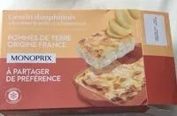 Mängden socker i Gratin dauphinois