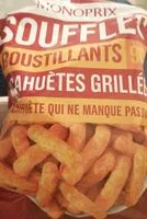 Mängden socker i Soufflés croustillants aux cacahuètes