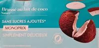 Mängden socker i Brassé au lait de coco