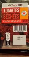 Mängden socker i Tomates séchées