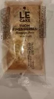 Mängden socker i Le cake thon fines herbes fromage frais
