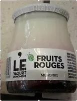 Mängden socker i L'E YAOURT DU MOMENT FRUITS ROUGES MONOPRIX
