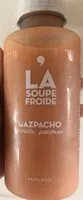 Mängden socker i Gazpacho la soupe froide