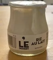 Mängden socker i Riz au lait