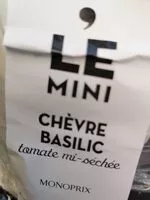 Mängden socker i Le mini chèvre basilic