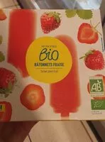 Mängden socker i Batonnets fraise
