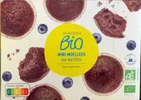 Mängden socker i Mini-moelleux aux myrtilles