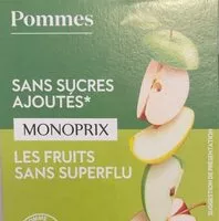 Mängden socker i compote pommes sans sucres ajoutés