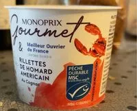 Mängden socker i Rillettes de homard américain