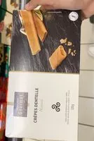 Mängden socker i Crêpe dentelle